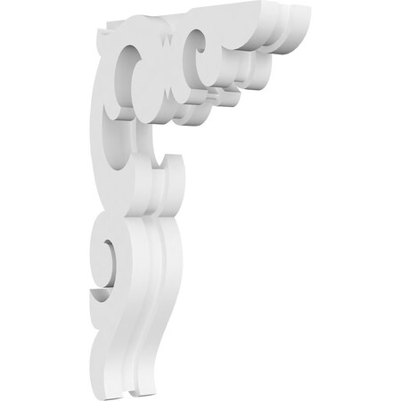 Kendall Architectural Grade PVC Corbel, 1 7/8W X 6D X 10H